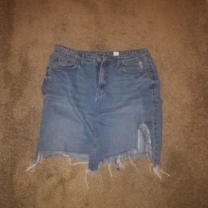 Jean skirt